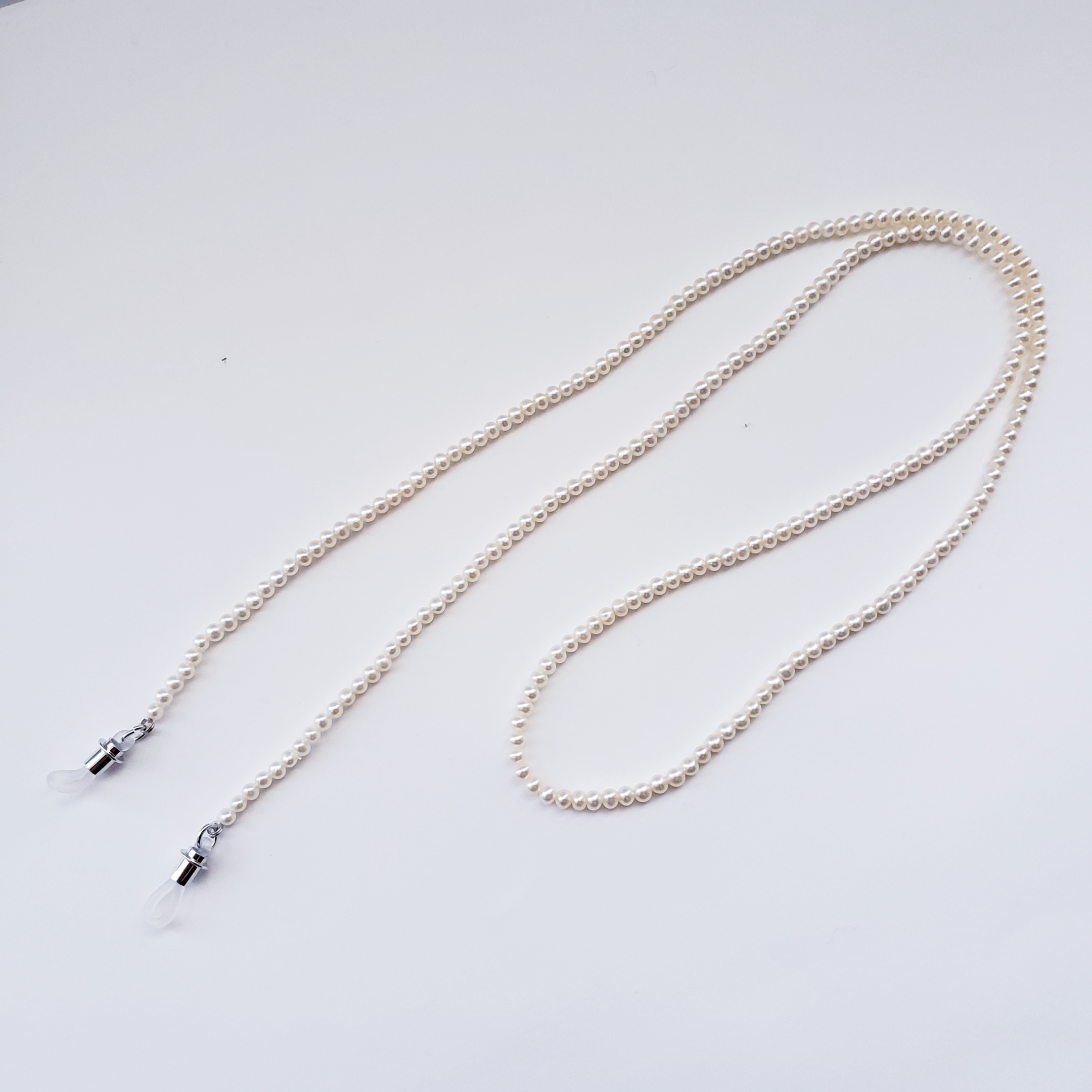 メガネチェーン（グラスコード） タンスイパール3.5mm | 真珠和装小物・帯どめ専門店「和珠（WADAMA）」